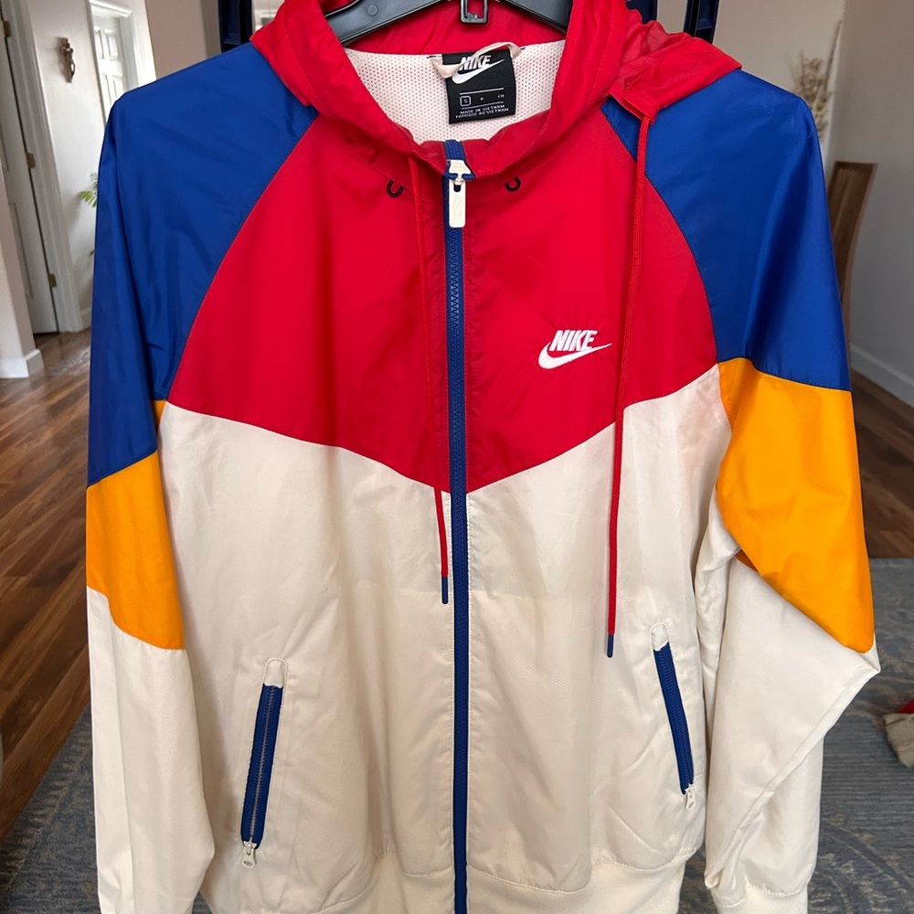 Nike Colorful Windbreaker Jacket